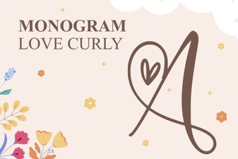 Craft Your Style with the Love Curly Font