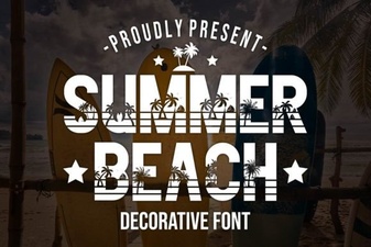 Best Summer Beach Fonts for Creative Projects