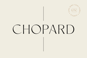 Craft a Project Using the Elegant Chopard Font