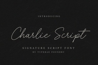 Charlie Script Font for Creative Design Projects