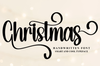 Festive Christmas Fonts for Holiday Designs