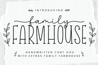 Fonts for Your Homestead Brand & Diy Projects