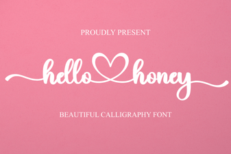 Hello Honey Font: Creative Handwritten Designs