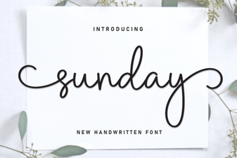 Sunday Font Guide: Design Tips & Projects